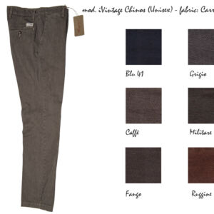 mod. IVintage Chinos (Unisex) - fabric: Carrara15