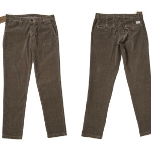 mod. IVintage Chinos (Unisex) - fabric: Velluto Stampato