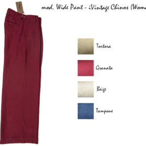 mod. Wide Pant - iVintage Chinos (Woman)